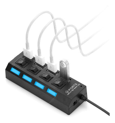 Multitoma Usb Con 4 Puertos 20