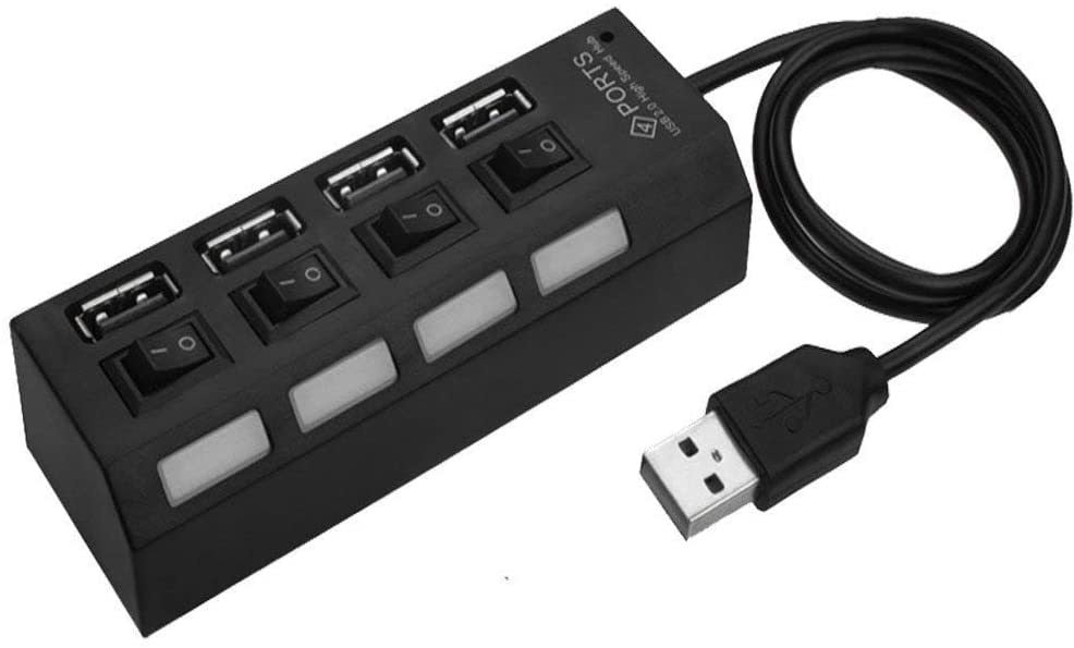 Multitoma Usb Con 4 Puertos 20