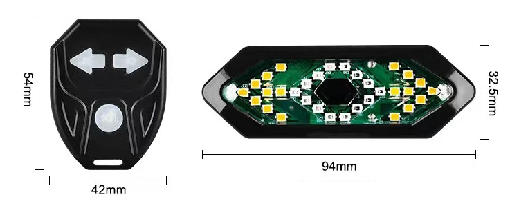 Luz Direccionales Bicicleta