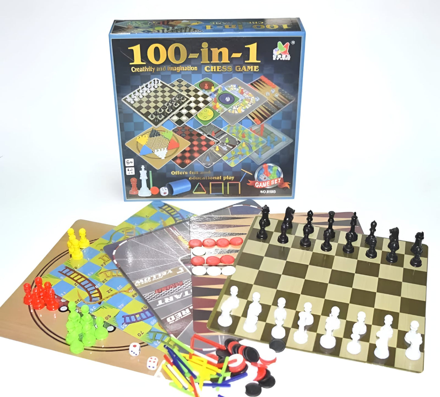 Juego De Mesa 100 En 1 859b